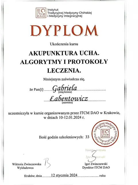 Akupunktura ucha